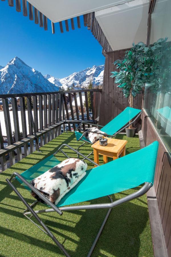 Apartament Aux Pieds Des Pistes, Les 2 Alpes Vénosc Zewnętrze zdjęcie